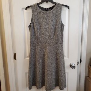 Banana Republic Factory sz 12 gray heathered slvless dress NWT career casual